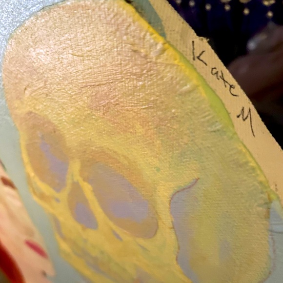 “Waltzing with Death” Oil Painting by KateM (Original) - Picture 3 of 4